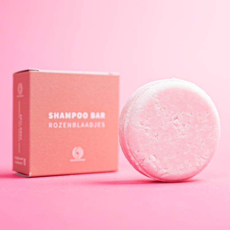 Mini shampoo bar - Rozenblaadjes